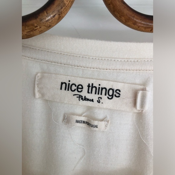 nice things by Paloma Santaolalla Barcelona- T - sand colored easy breezy beachy - Picture 13 of 15